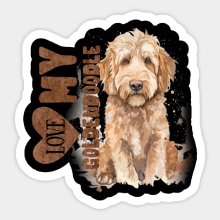 Goldendoodle Girl. Totally! Goldendoodle owners welcome here. Sticker